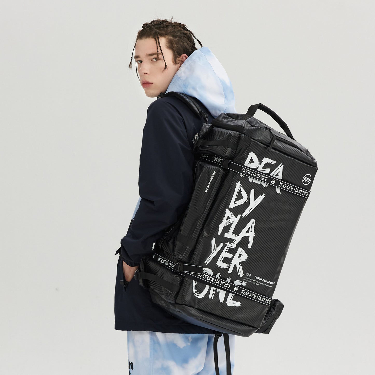 NANEND Dry and wet separation multi-functional large capacity Ski backpack