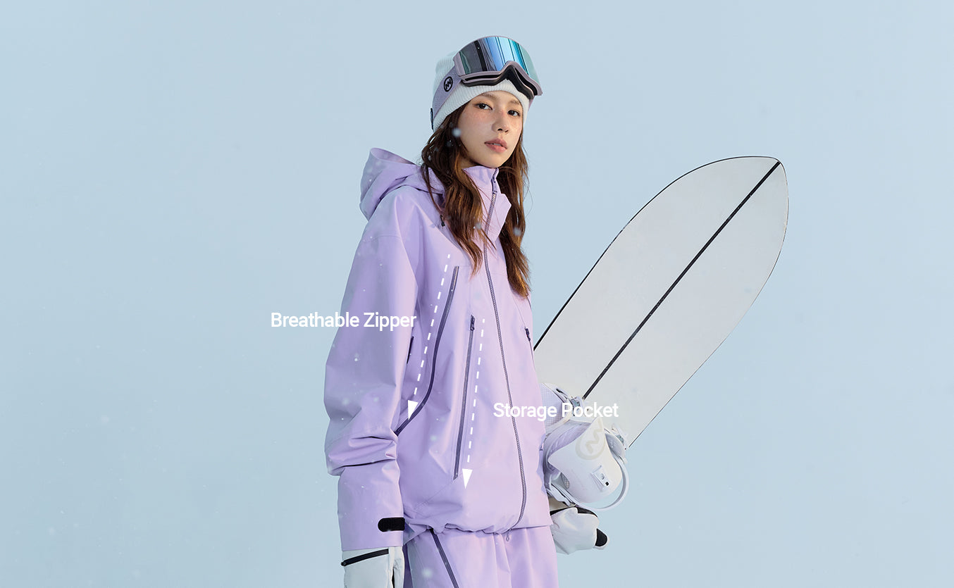 Lightweight Hardshell Ski Jacket with RECCO - Unisex Style – NANEND
