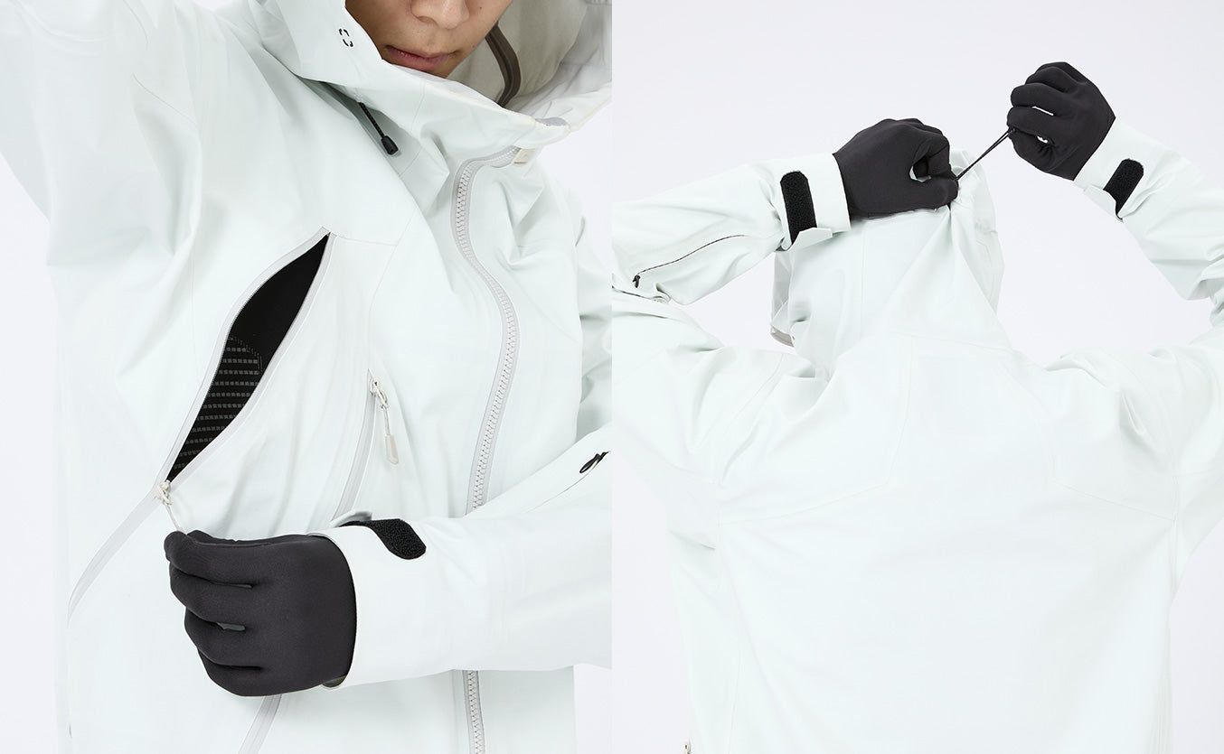 Lightweight Hardshell Ski Jacket with RECCO - Unisex Style – NANEND