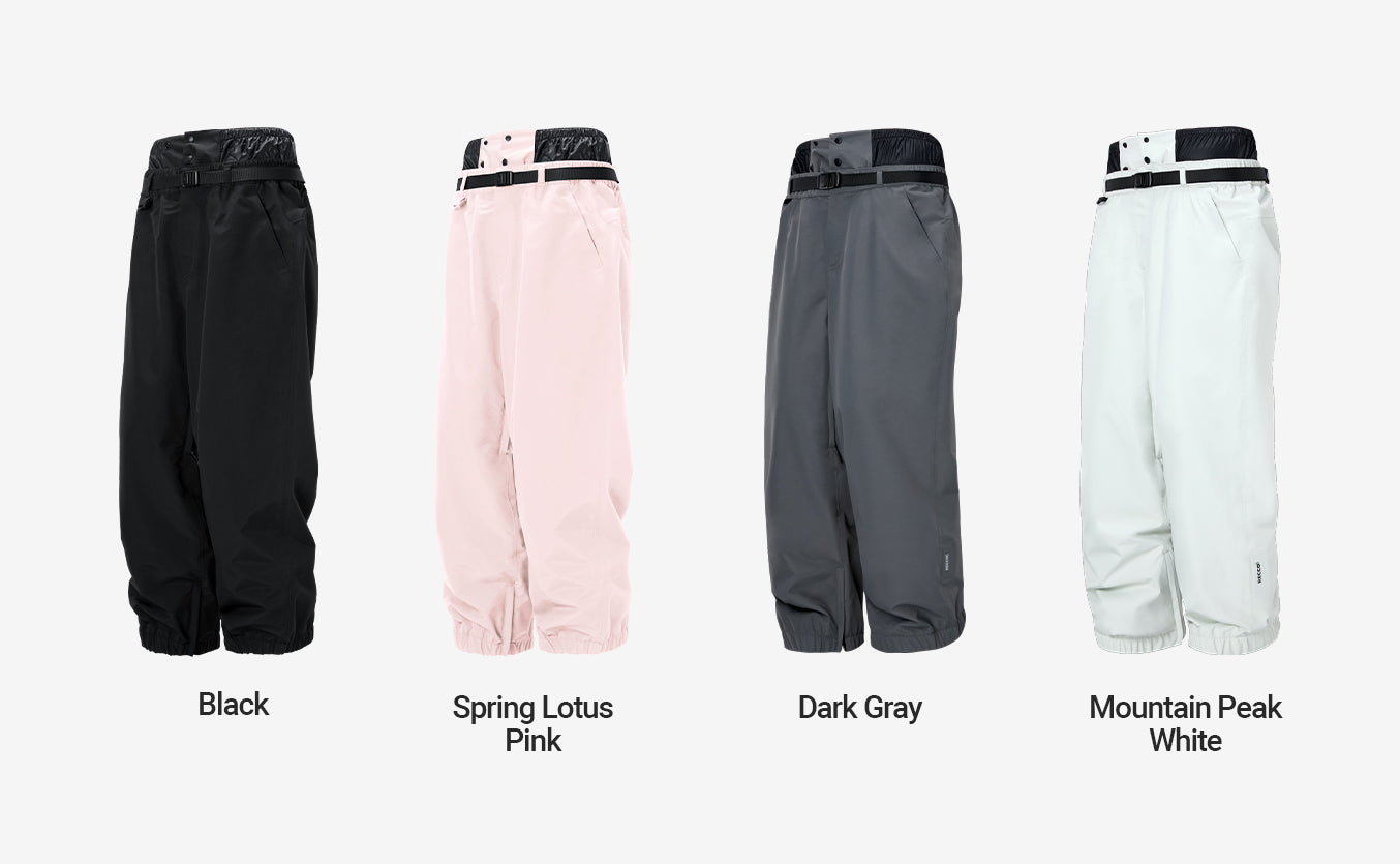 NANEND Ski Pants with RECCO Fleece Lining - Unisex Warmth