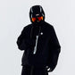 NANEND New 3L hard-shell waterproof reflective design & includes RECCO ski jacket -Unisex