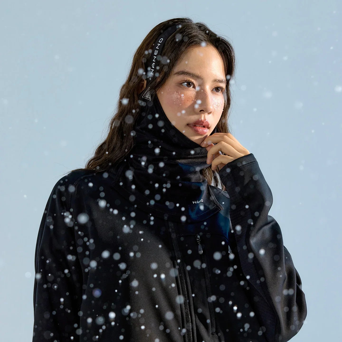 NANEND Merino wool warm and breathable ski face mask