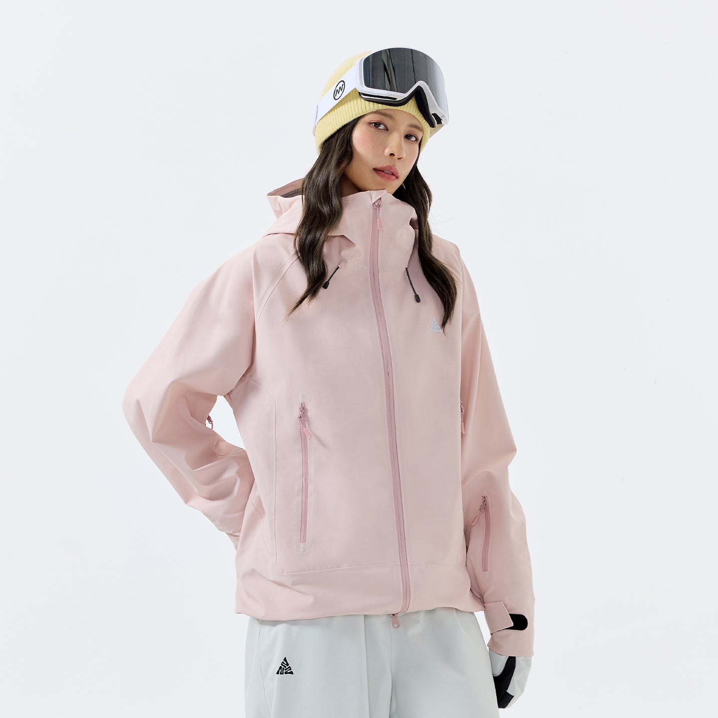 NANEND small color shell 25 new 3L color hard shell ski suit men and women RECCO ski jacket