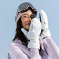 NANEND Fingertip Touchscreen Gold Label P Cotton Filled Ski Gloves