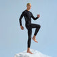 NANEND Professional Lycra Compression Ski Set for Men and Women-Insulated Basic Layer Quick-Drying