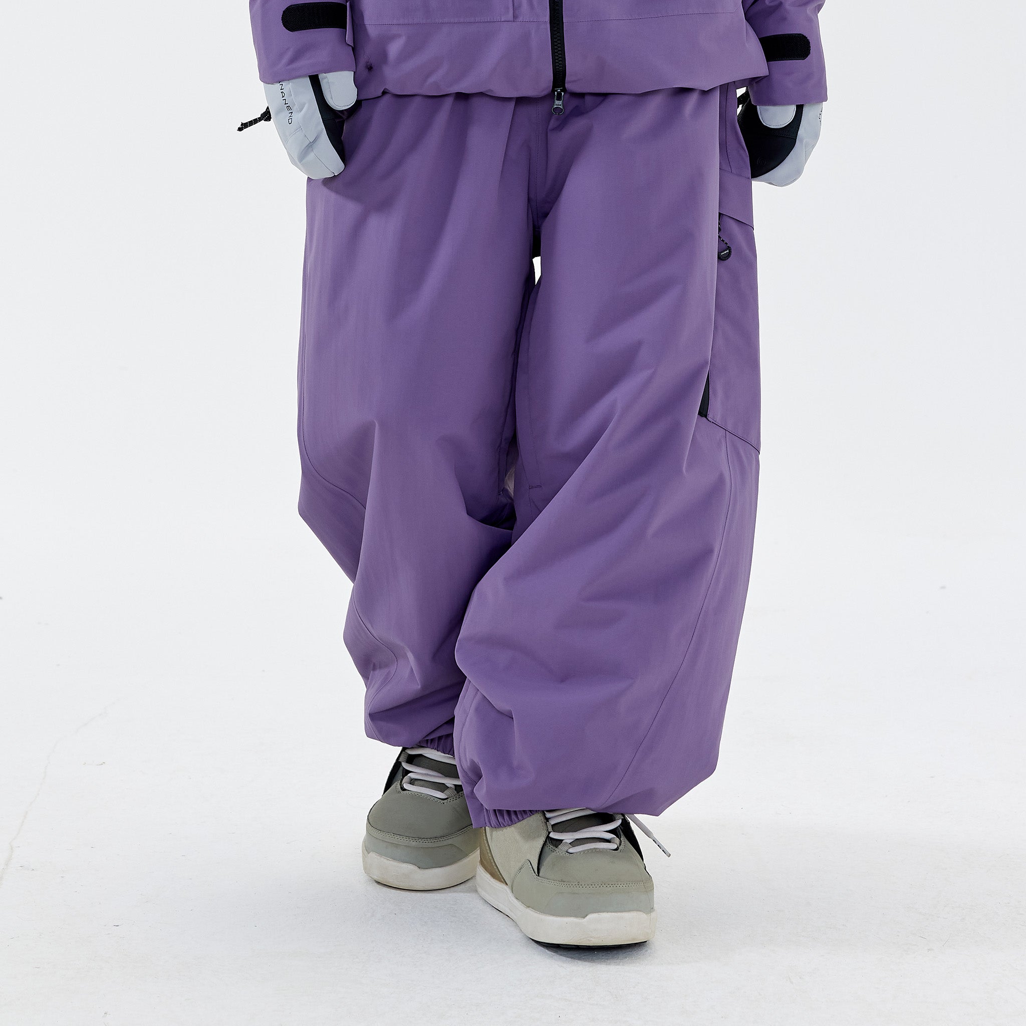 Skyline CORE Loose-fitting, thickened, waterproof professional ski pants - Unisex