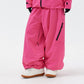 NANEND Skyline Locker sitzende, wasserdichte, professionell verstärkte Damen-Snowboard- und Skihose 