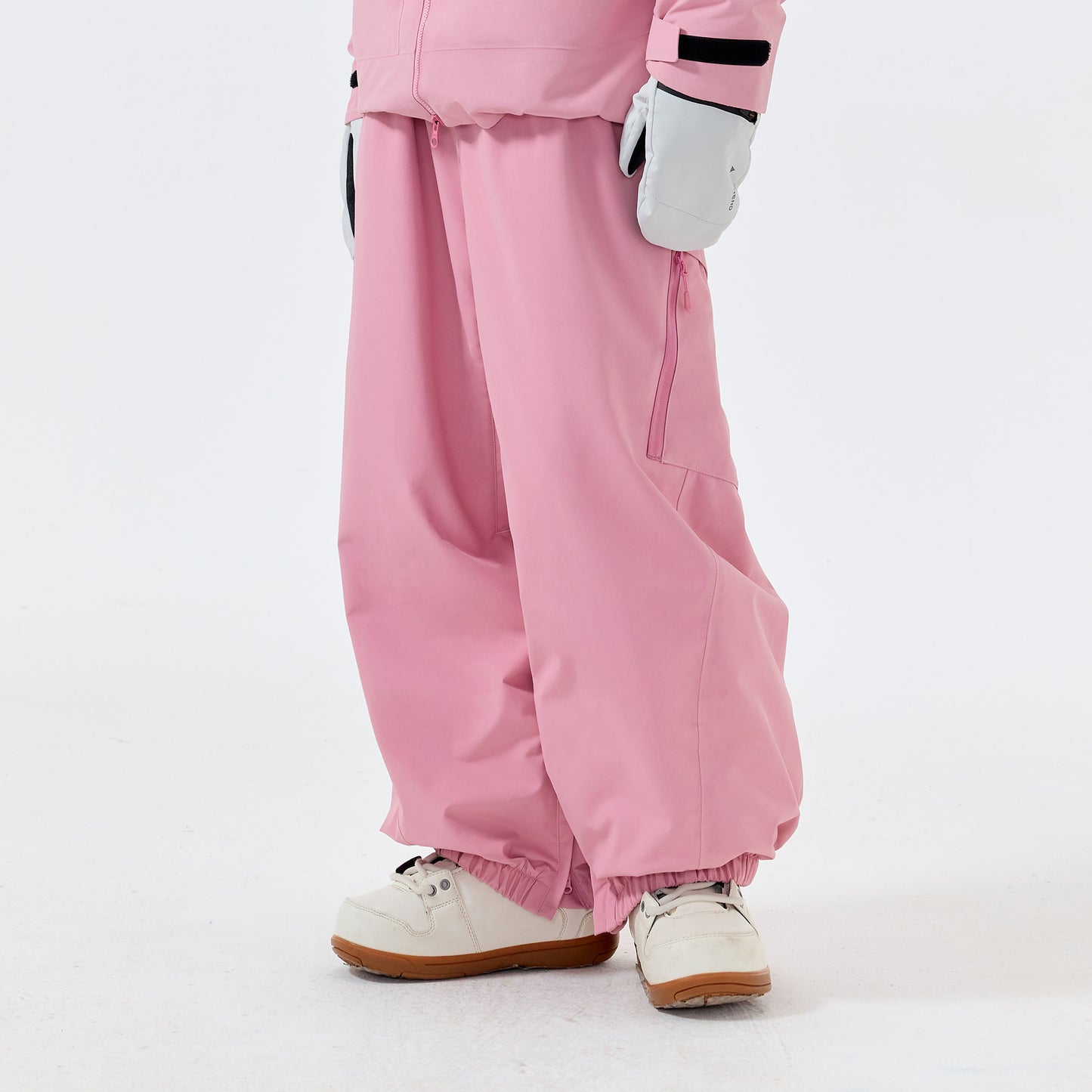 NANEND Skyline Locker sitzende, wasserdichte, professionell verstärkte Damen-Snowboard- und Skihose 