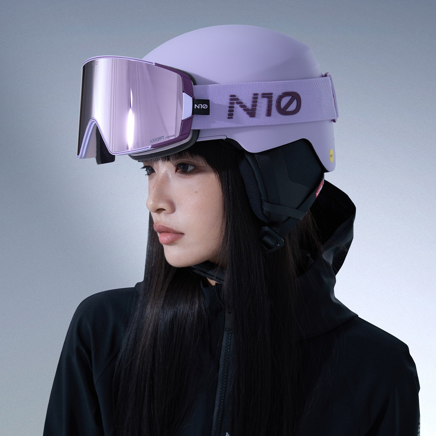 NANEND SNAP Master – AXIOPT High-Contrast Anti-Fog Magnetic Side Opening Ski Goggles N10