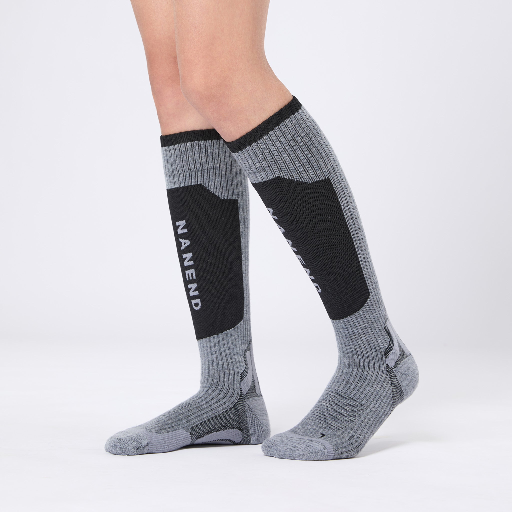 NANEND New Merino wool snow mountain style thickened warm sports socks