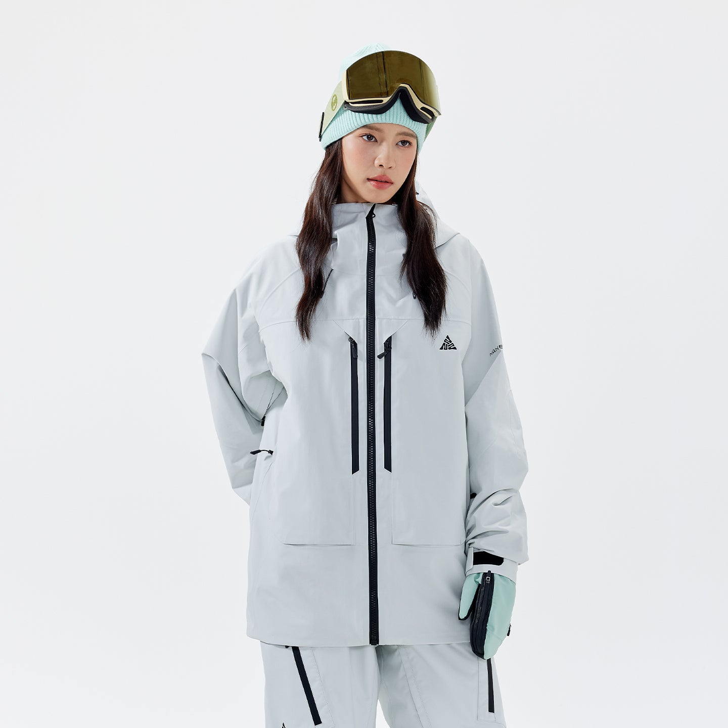 NANEND Rime's new 3L laminated waterproof professional single-board women's ski Jackets