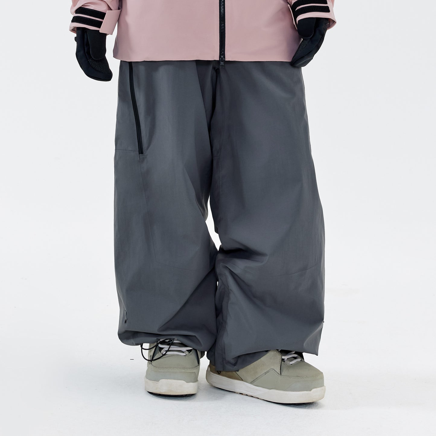NANEND 3L Neue wasserdichte, strapazierfähige, fleecegefütterte Freestyle-Skihose für Damen und Herren mit Nahtversiegelungstechnologie