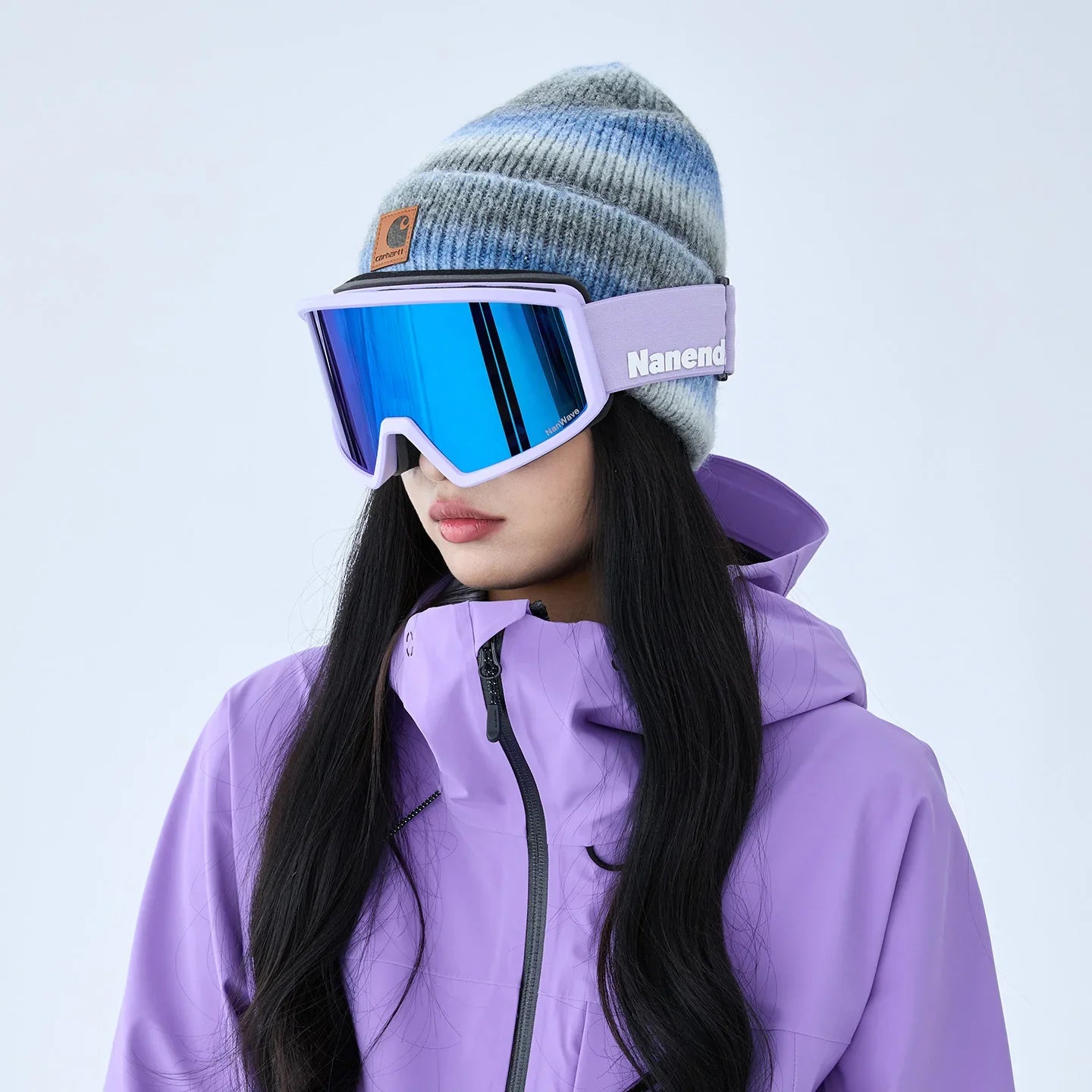 NANEND Lightweight, replaceable foam women's ski goggles NG25