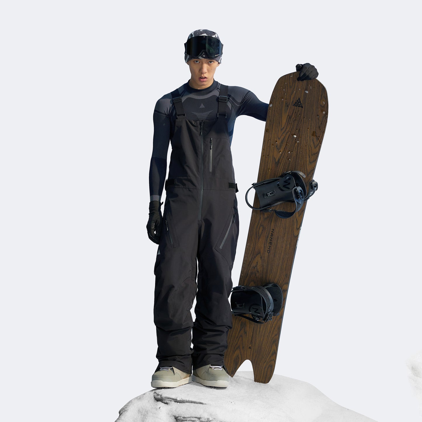 NANEND Quick-Change Wasserdichte und warme Isolierung Skigürtelhose Unisex. 