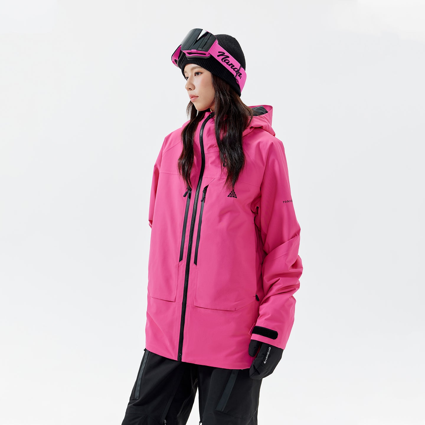 NANEND Rime's new 3L laminated waterproof professional single-board women's ski Jackets