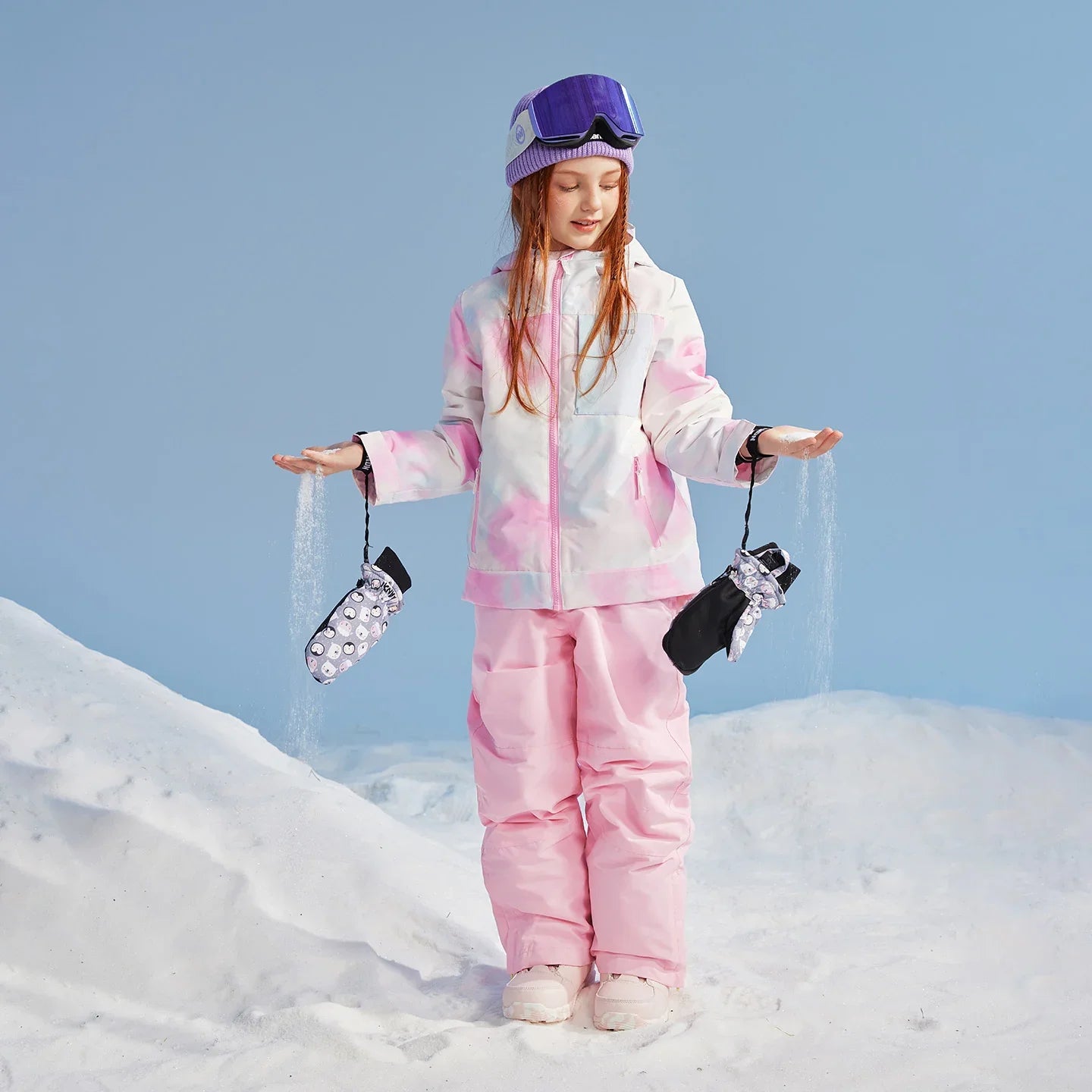 NANEND Warm & Waterproof Ski Suit for Boys and Girls