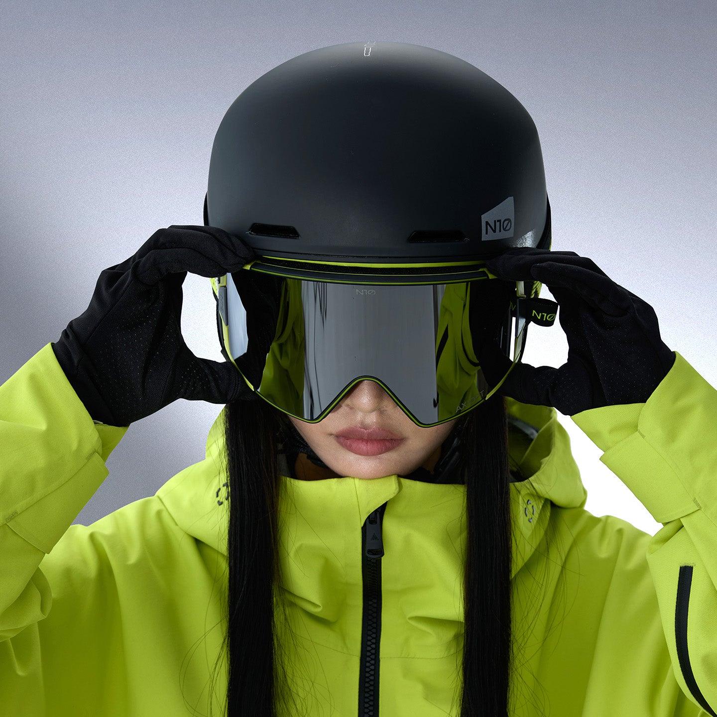 NANEND SNAP Master – AXIOPT High-Contrast Anti-Fog Magnetic Side Opening Ski Goggles N10