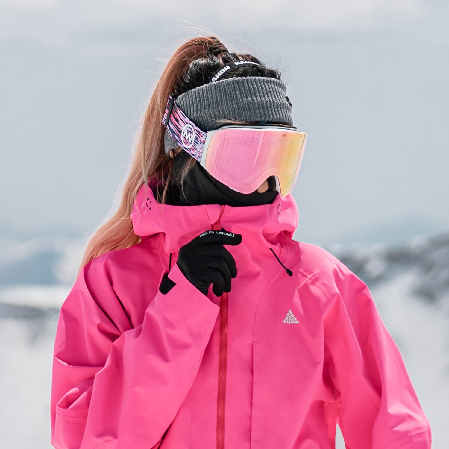NANEND OTG Ski Goggles Magnetic,  Mazzucchelli Anti-Fog Lenses, HD & Flip-Up Goggles for Men, Women & Youth, UV Protection, Multiple VLT Options