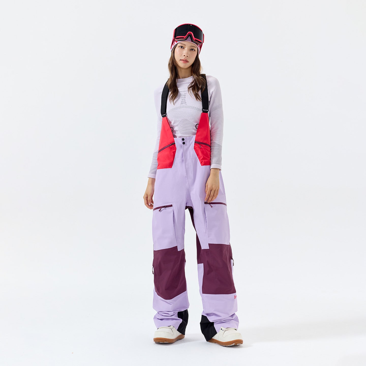 NANEND New Dermizax Snow Overalls in Berry Purple Pro Fit - Unisex