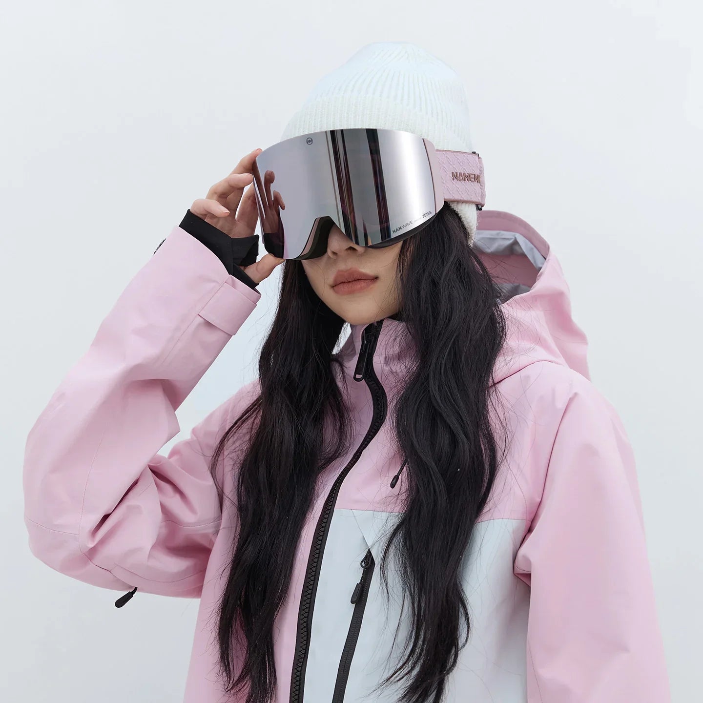 NANEND Wilderness Double Zeiss Lens Wave Magnetic Ski Goggles NG14pro