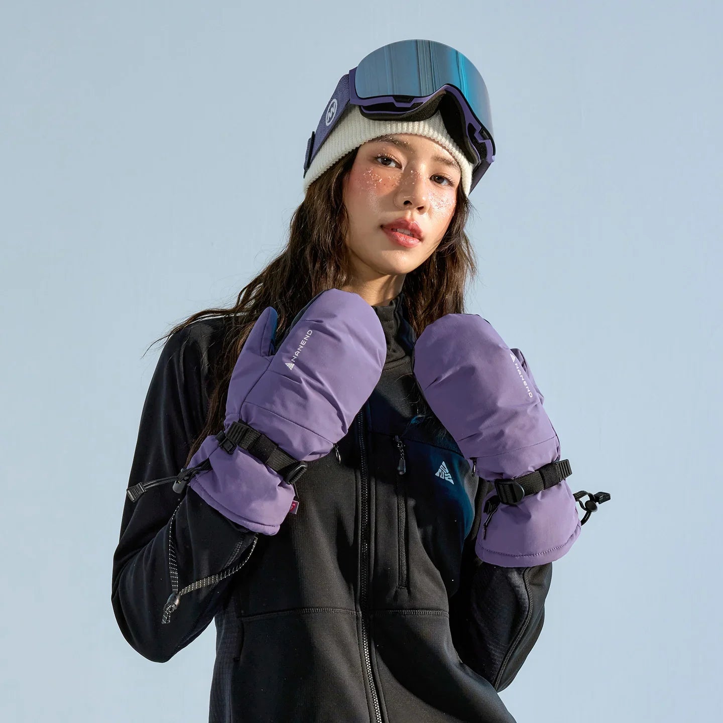 NANEND Primaloft padded thermal ski gloves