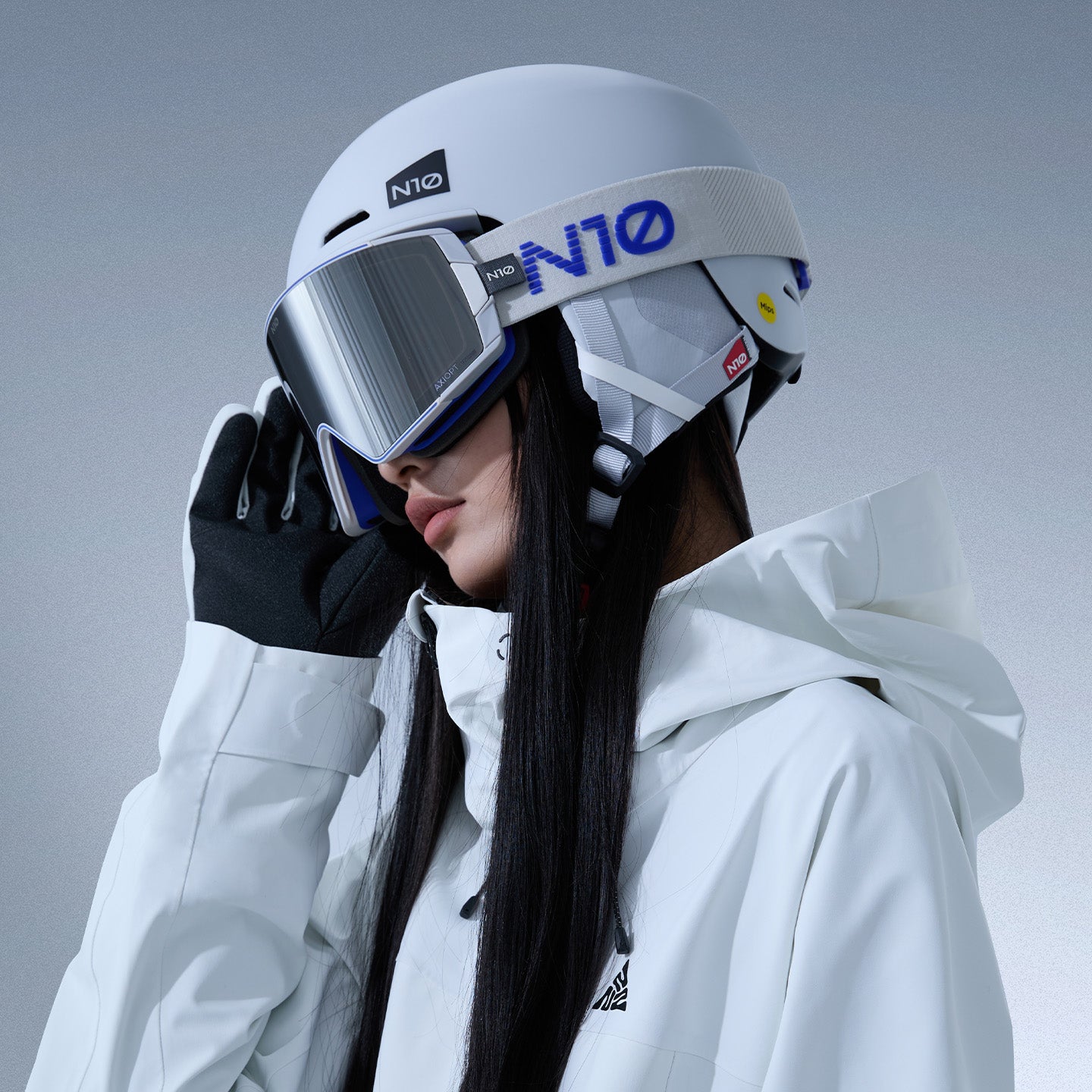 NANEND SNAP Master – AXIOPT High-Contrast Anti-Fog Magnetic Side Opening Ski Goggles N10