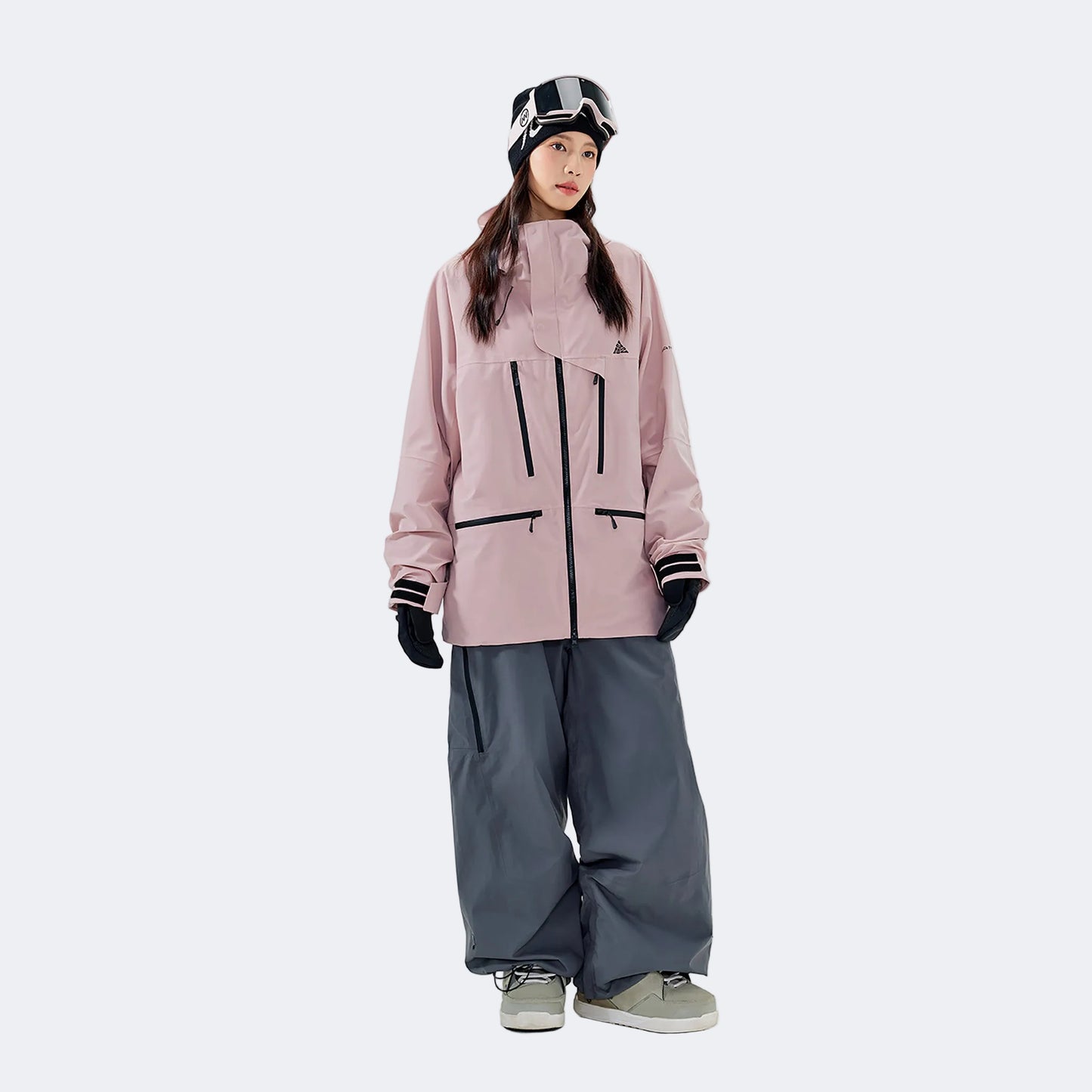 NANEND 25 Neuer winddichter, wasserdichter und warmer Snowboardanzug aus Baumwollmischgewebe für Damen und Herren 