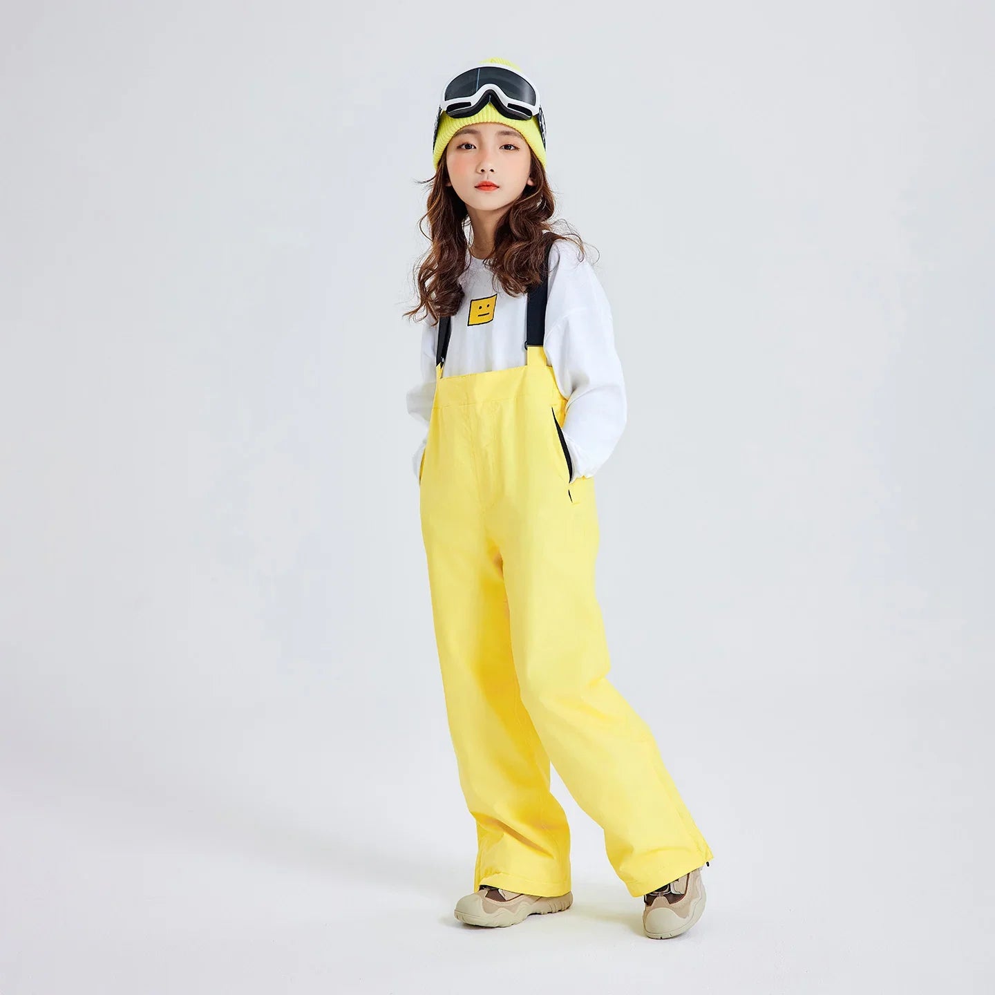 NANEND Insulated and Waterproof Ski Bib Pants Unisex