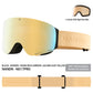 NANEND Zeiss ski goggles professional flip-up snow goggles single and double board goggles NG17Pro