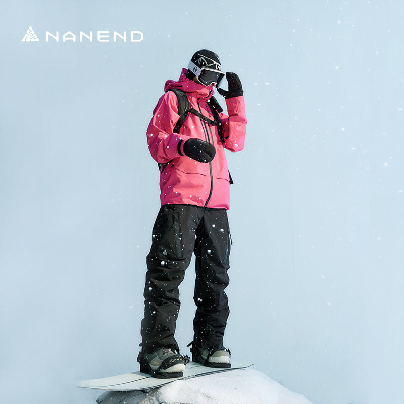 NANEND Snowboard Ski Suit Set Waterproof Warm Rescue Snow Suit Pants Set