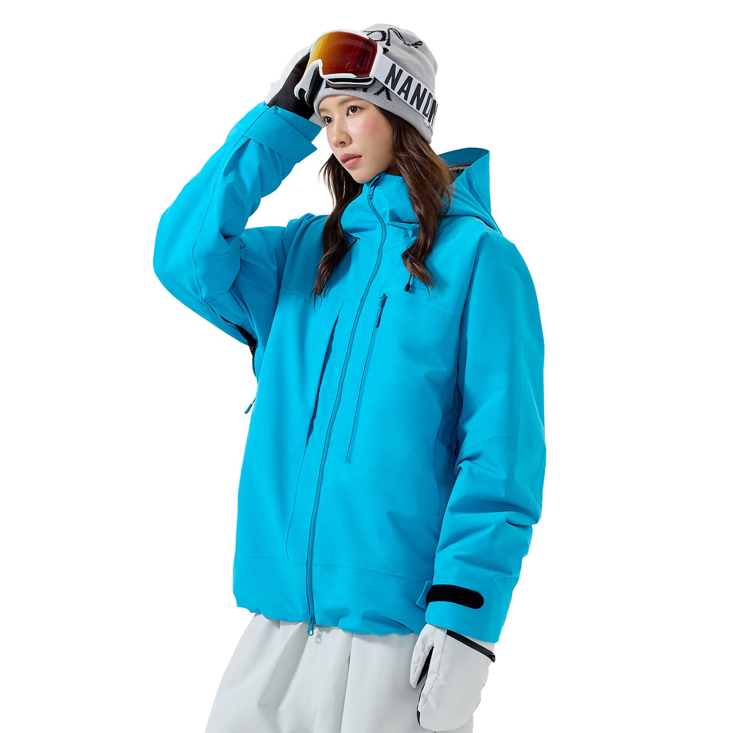 NANEND Skyline men's and women's RECCO ski jacket 3L laminated Arc snowboard suit