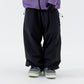 NANEND Skyline Locker sitzende, wasserdichte, professionell verstärkte Damen-Snowboard- und Skihose 