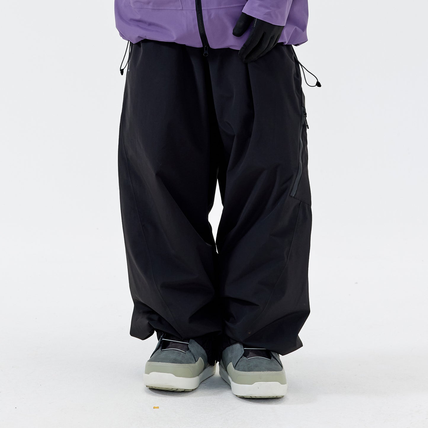 NANEND Skyline Locker sitzende, wasserdichte, professionell verstärkte Damen-Snowboard- und Skihose 