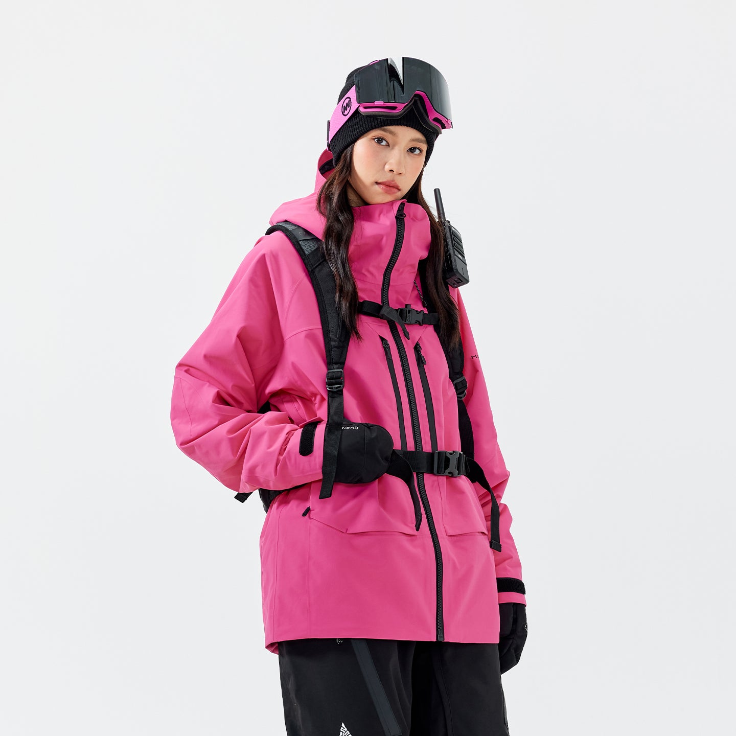 NANEND Rime's new 3L laminated waterproof professional single-board women's ski Jackets