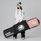 NANEND Waterproof & Abrasion-Resistant Rolling Ski Bag, Large Capacity