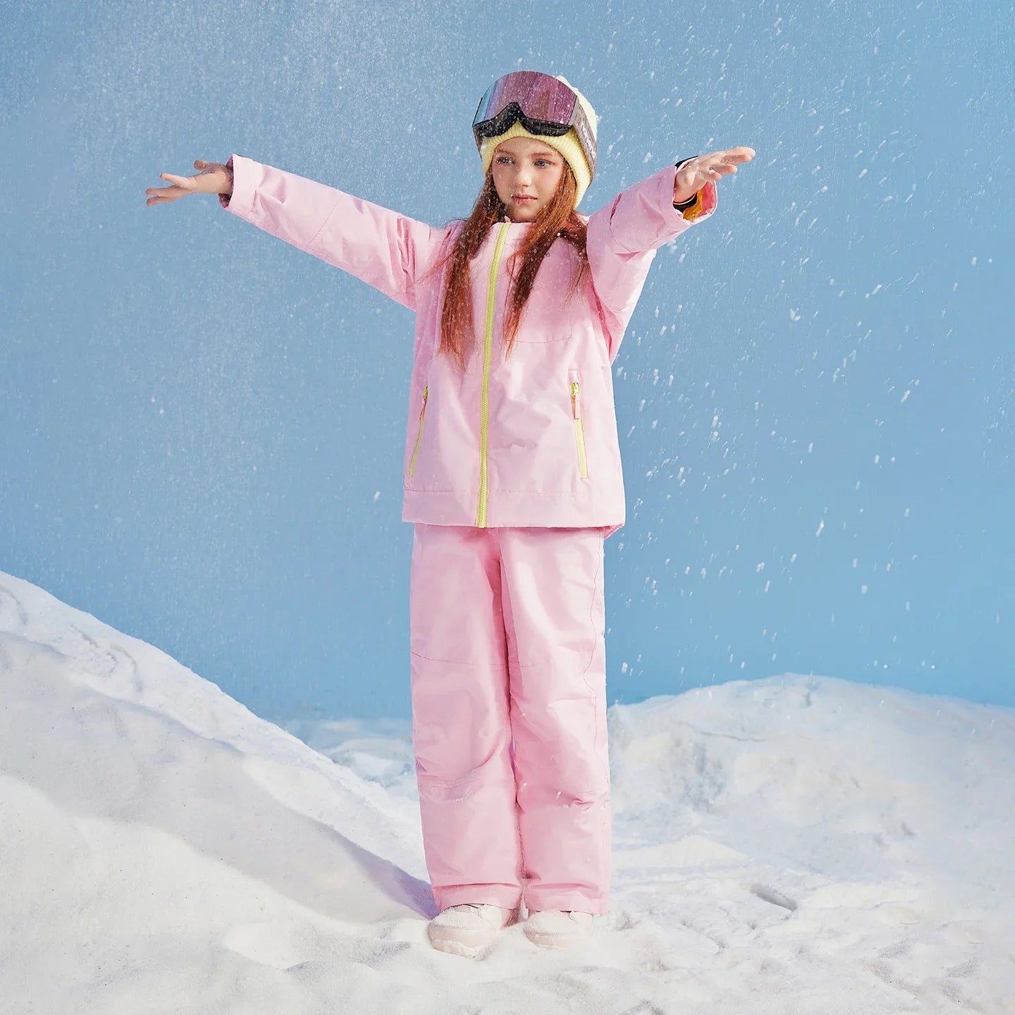 NANEND Warm & Waterproof Ski Suit for Boys and Girls