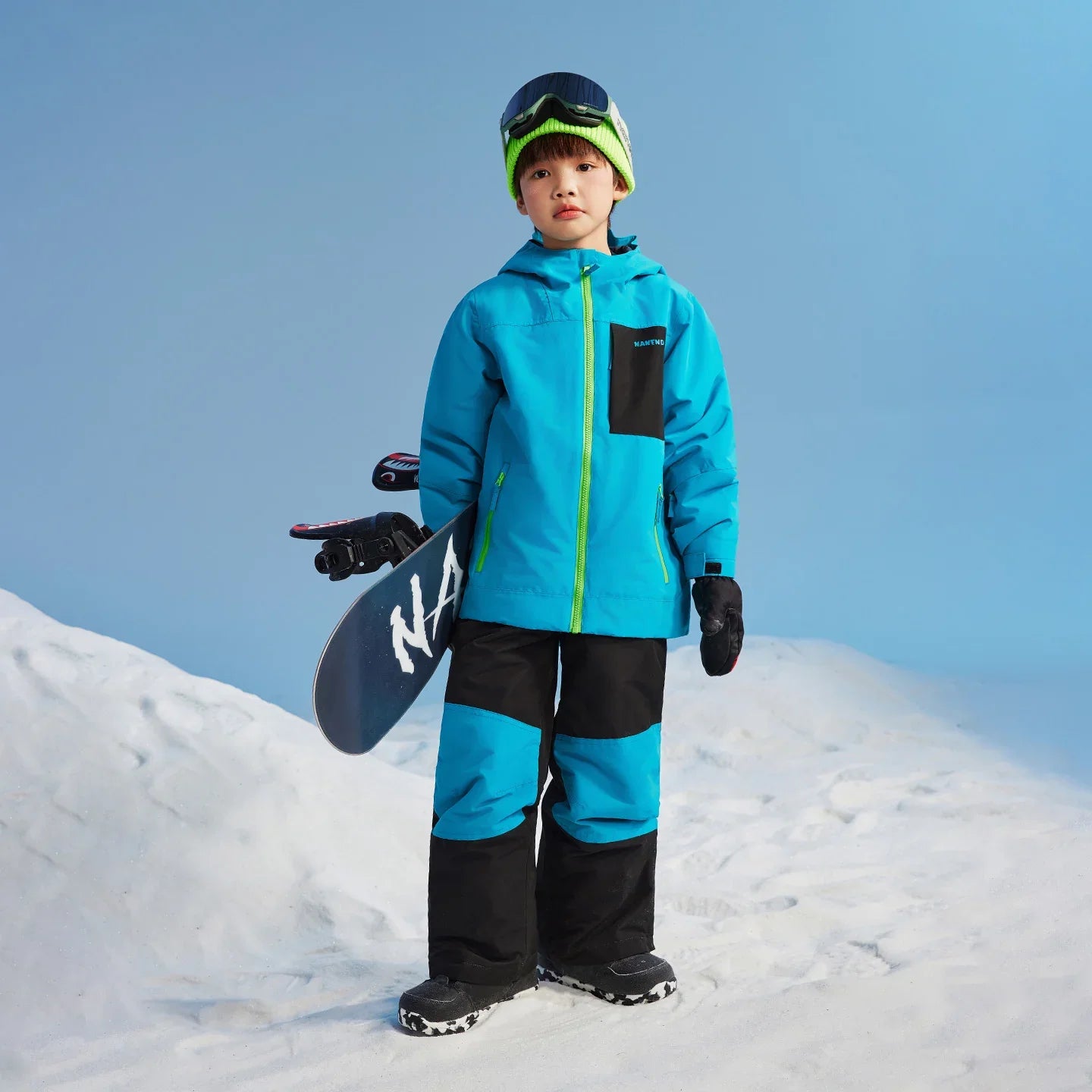 NANEND Warm & Waterproof Ski Suit for Boys and Girls