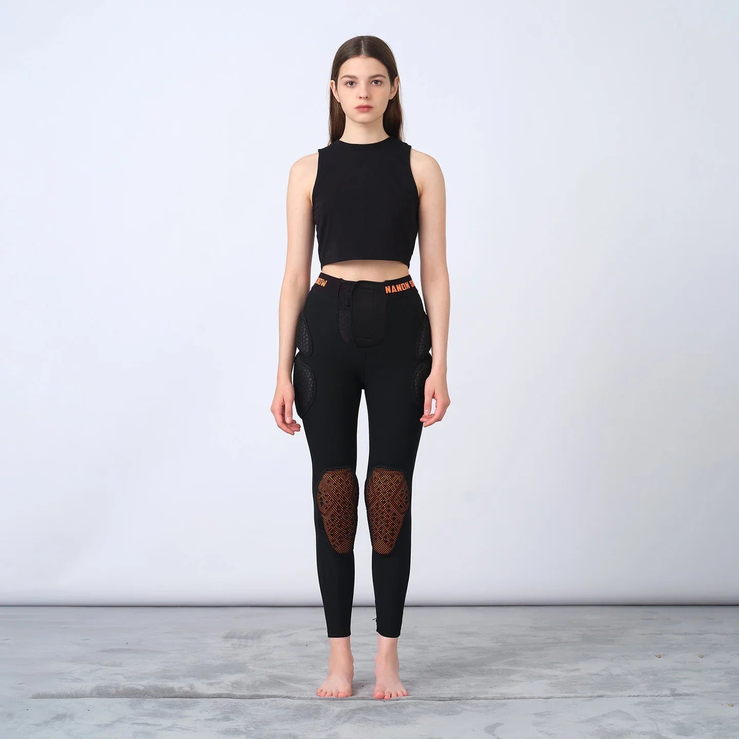 NANEND Neue Anti-Sturz-, Hüft- und Knieschoner, Skischutzausrüstung für Damen und Herren 