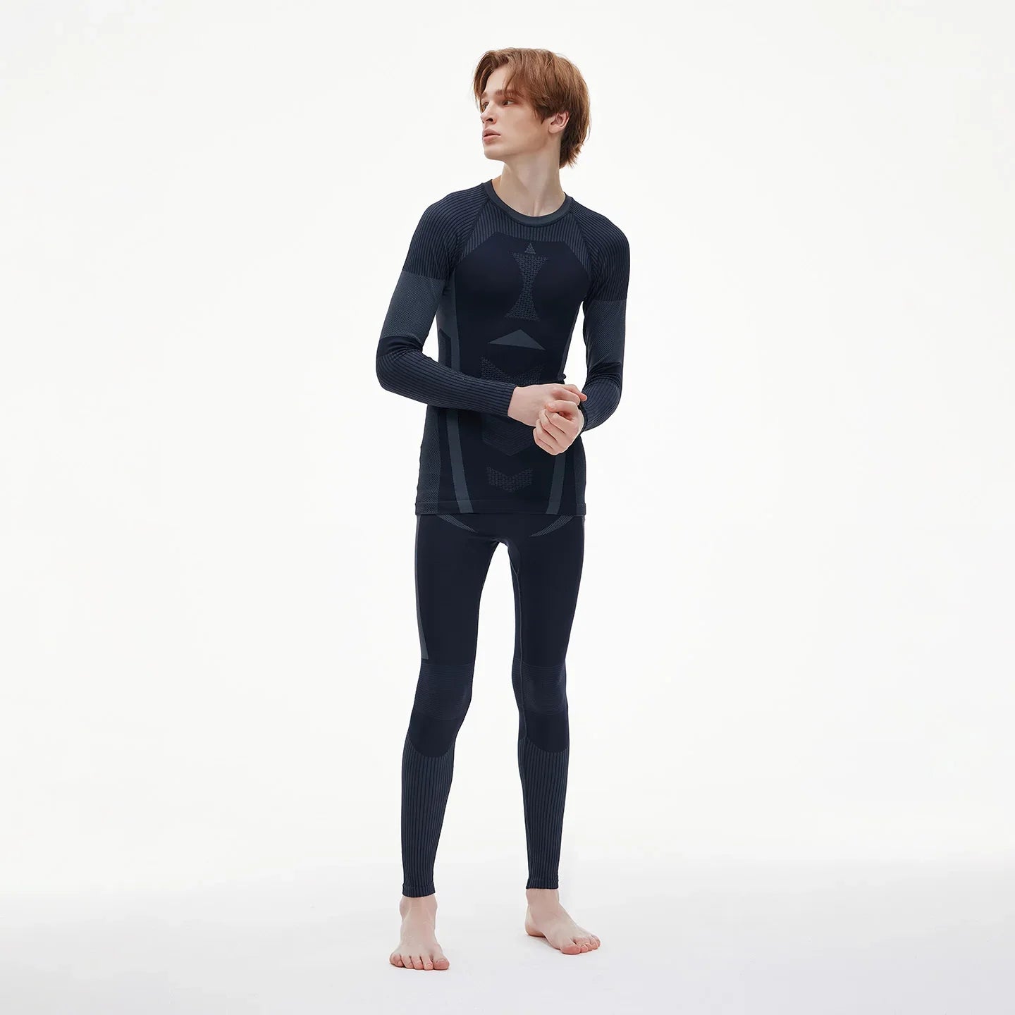 NANEND Professional ski thermal underwear base layer men's & women's autumn and winter compression quick-drying clothing set