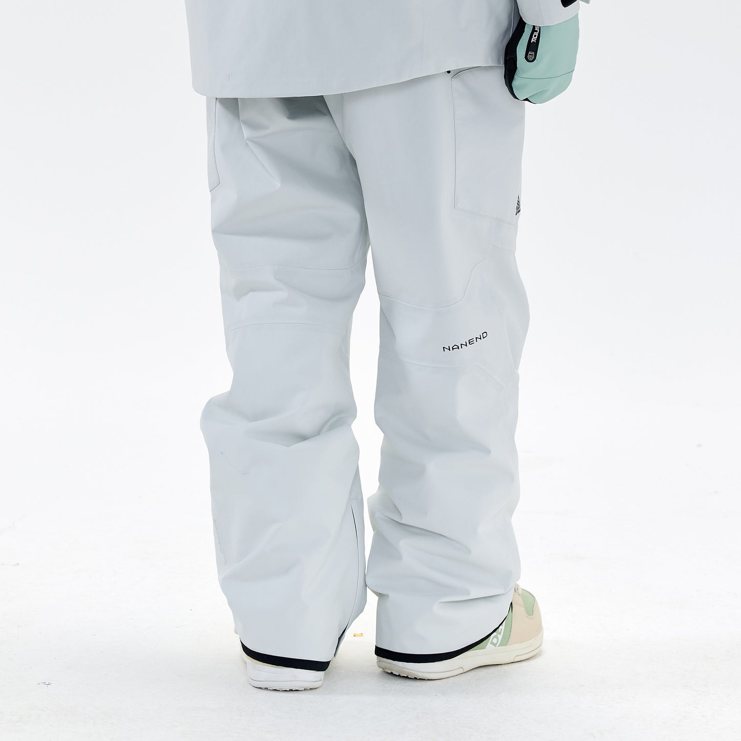 NANEND P Wasserdichte Baumwoll-Skihose für Herren mit RECCO. 