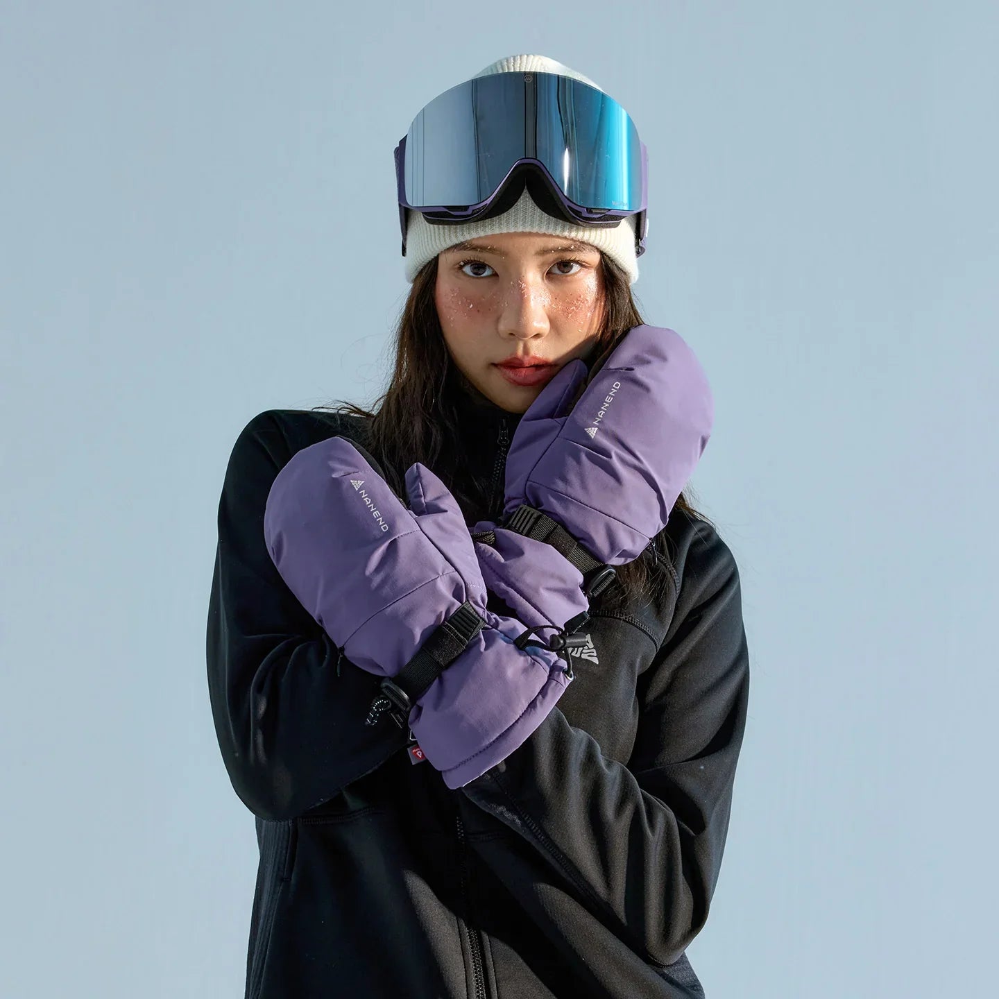 NANEND Primaloft padded thermal ski gloves
