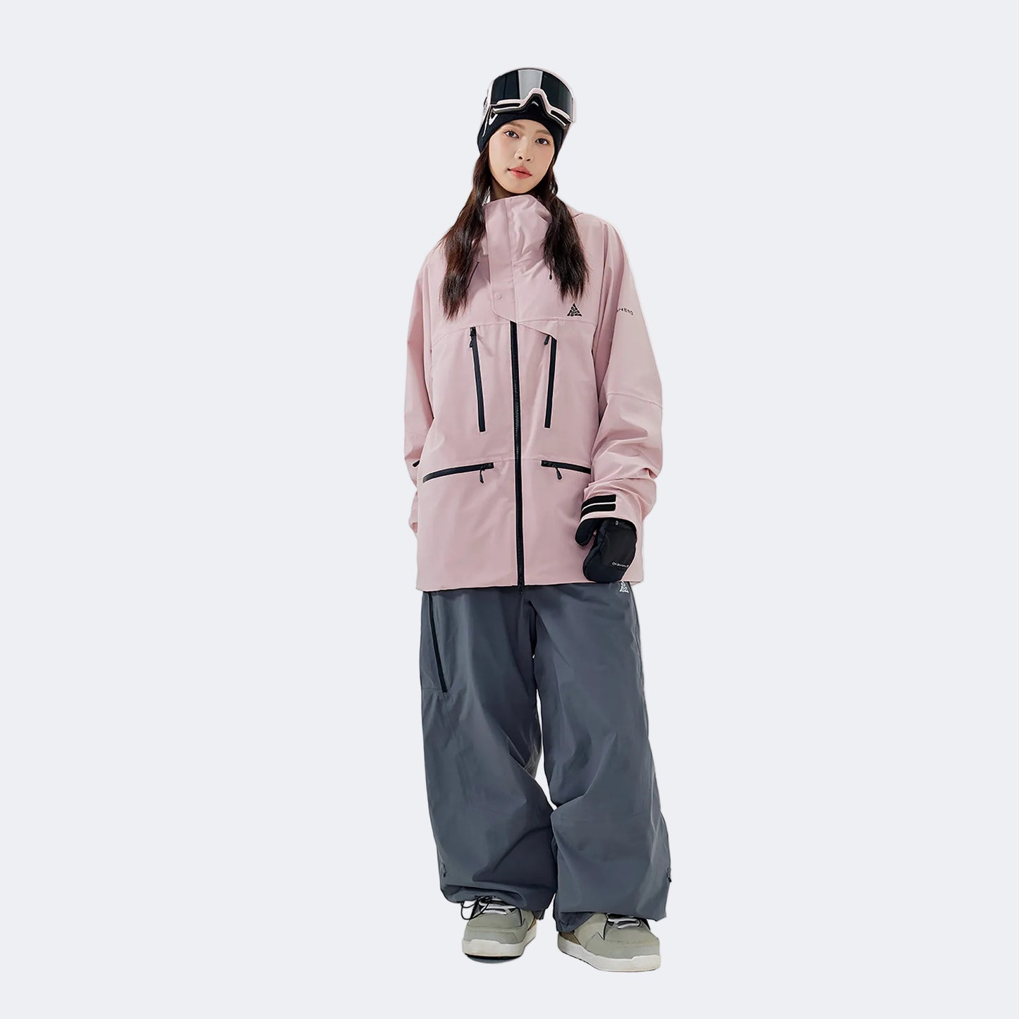 NANEND 25 Neuer winddichter, wasserdichter und warmer Snowboardanzug aus Baumwollmischgewebe für Damen und Herren 