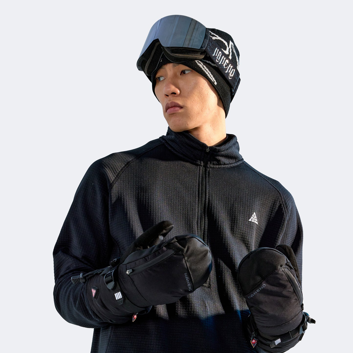 Cordura® Wear-Resistant Heated Ski Gloves
