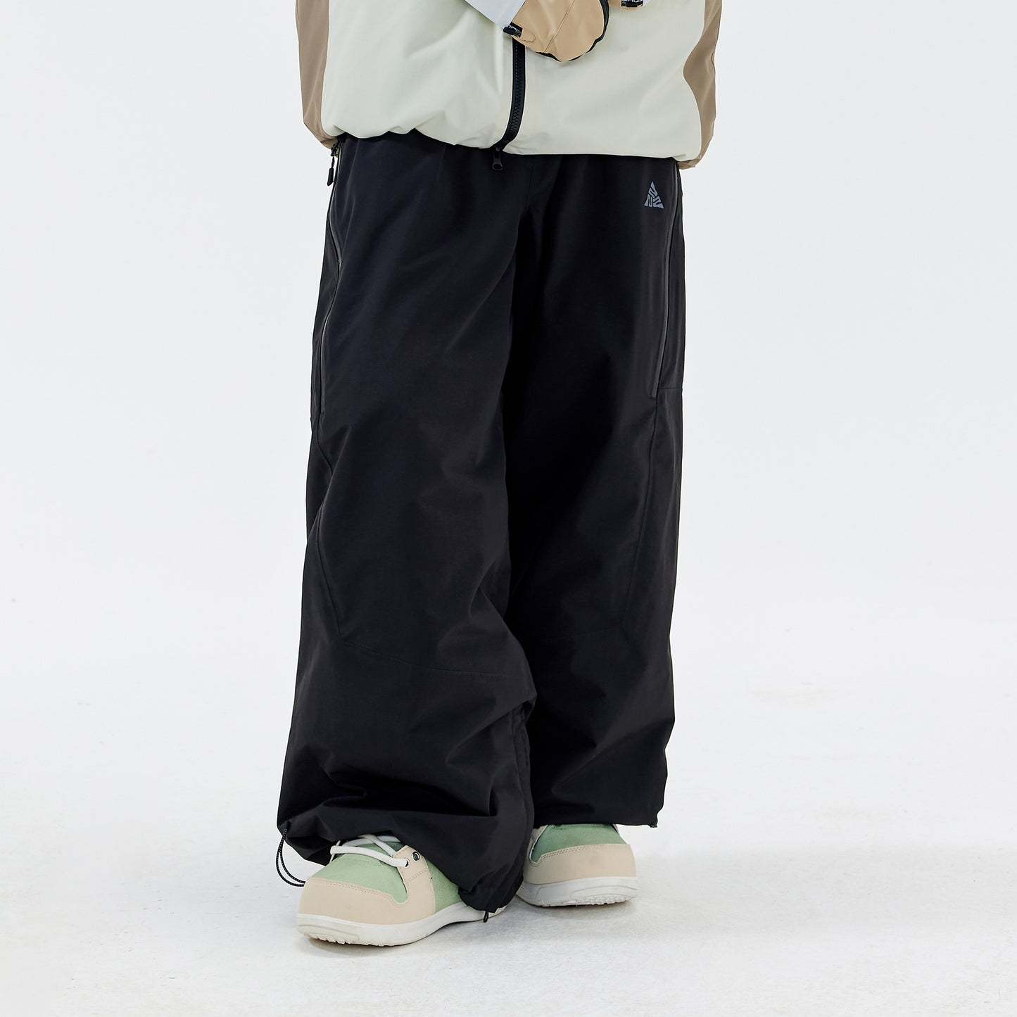 NANEND 3L Neue wasserdichte, strapazierfähige, fleecegefütterte Freestyle-Skihose für Damen und Herren mit Nahtversiegelungstechnologie