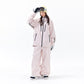 NANEND 3L Loose Waterproof Fully Seamed Pink Snowsuit