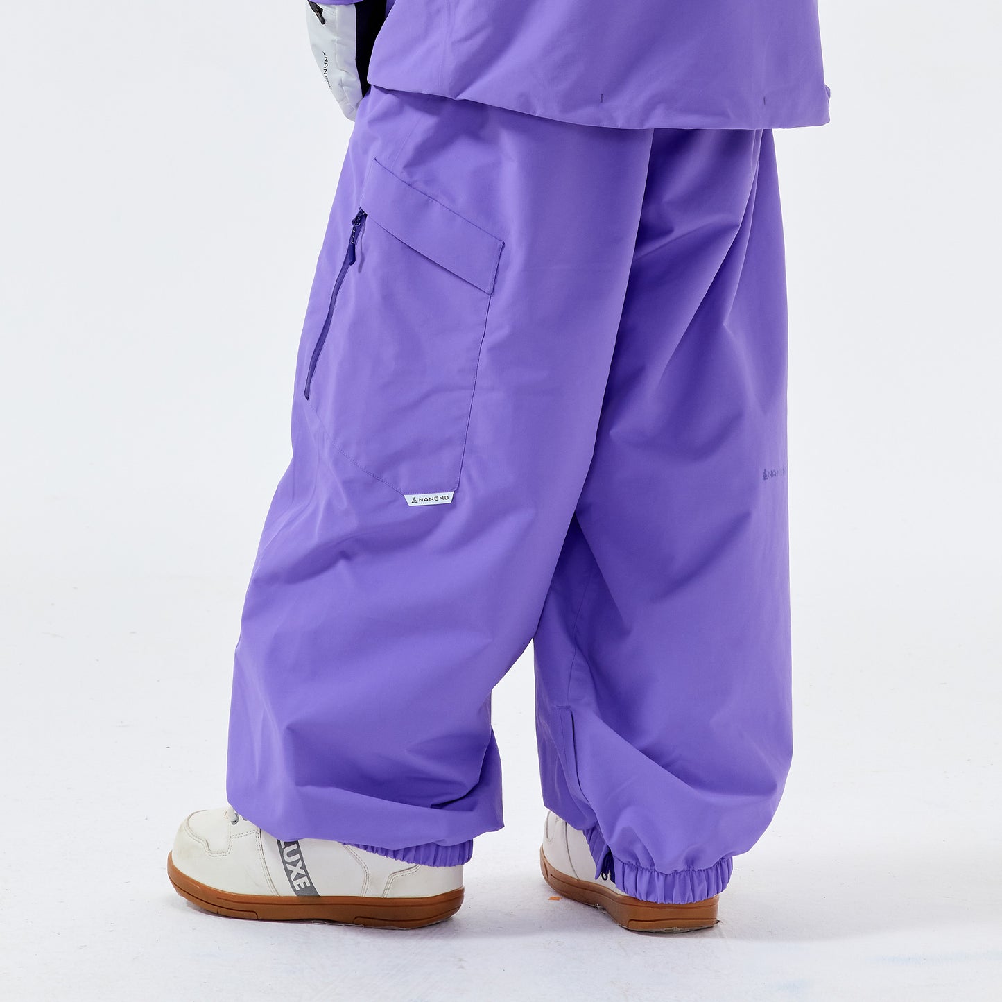 NANEND Skyline Locker sitzende, wasserdichte, professionell verstärkte Damen-Snowboard- und Skihose 