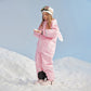 NANEND Warm & Waterproof Children's One-Piece Ski Suit for Boys and Girls