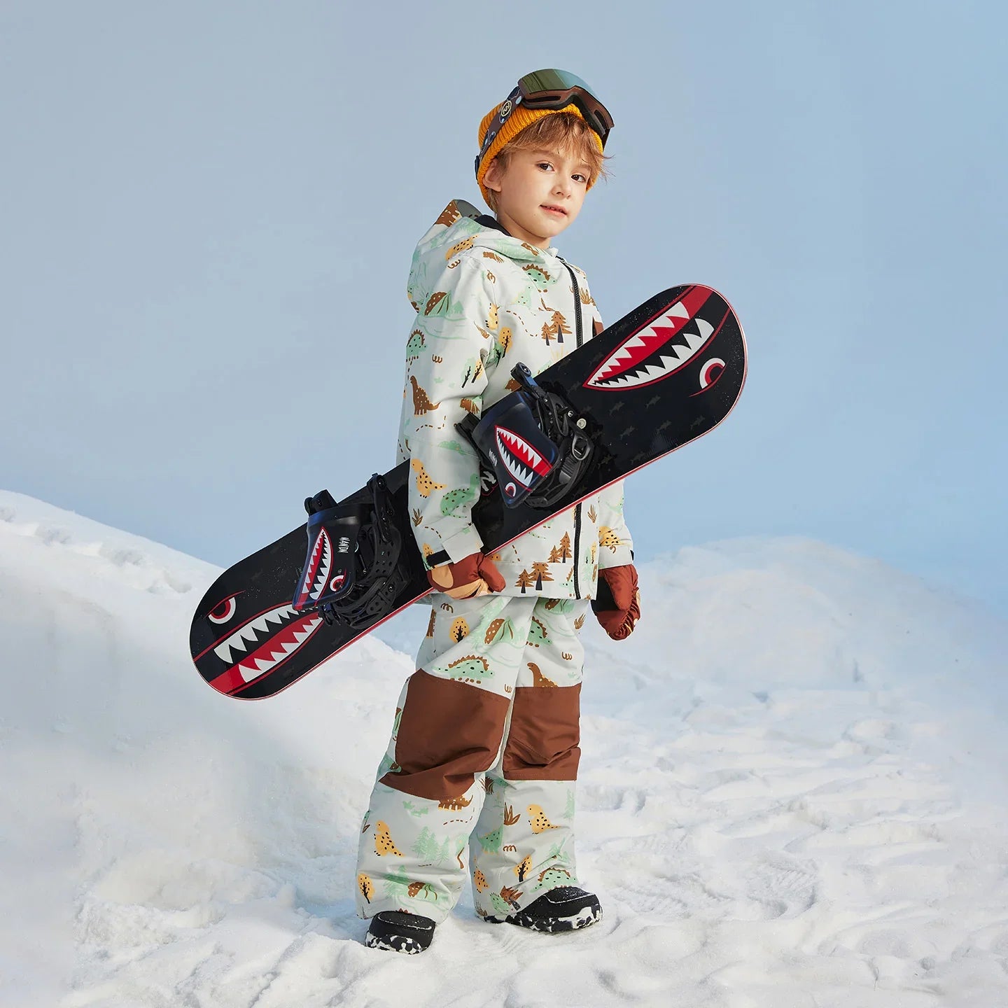 NANEND Warm & Waterproof Ski Suit for Boys and Girls