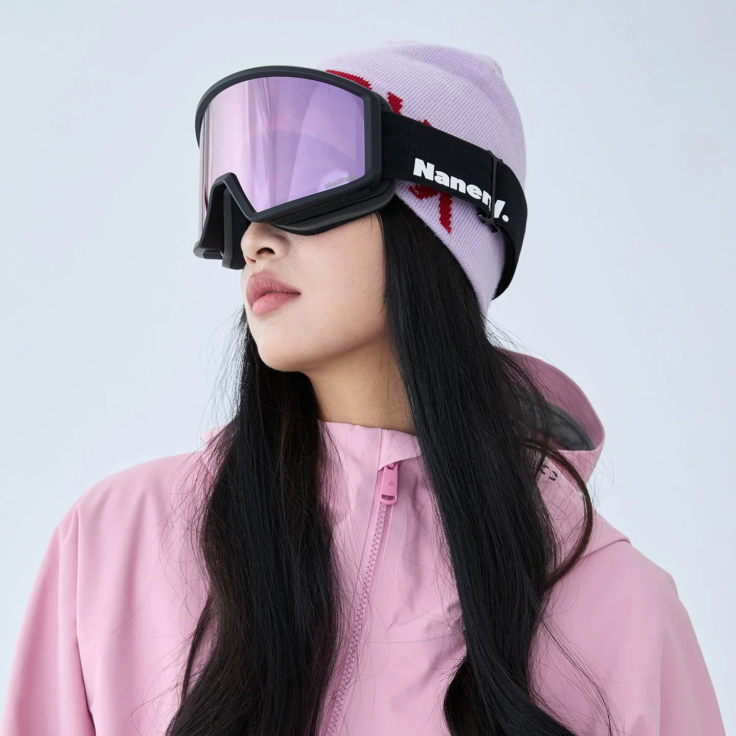 NANEND Lightweight, replaceable foam women's ski goggles NG25