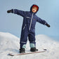 NANEND Warm & Waterproof Children's One-Piece Ski Suit for Boys and Girls